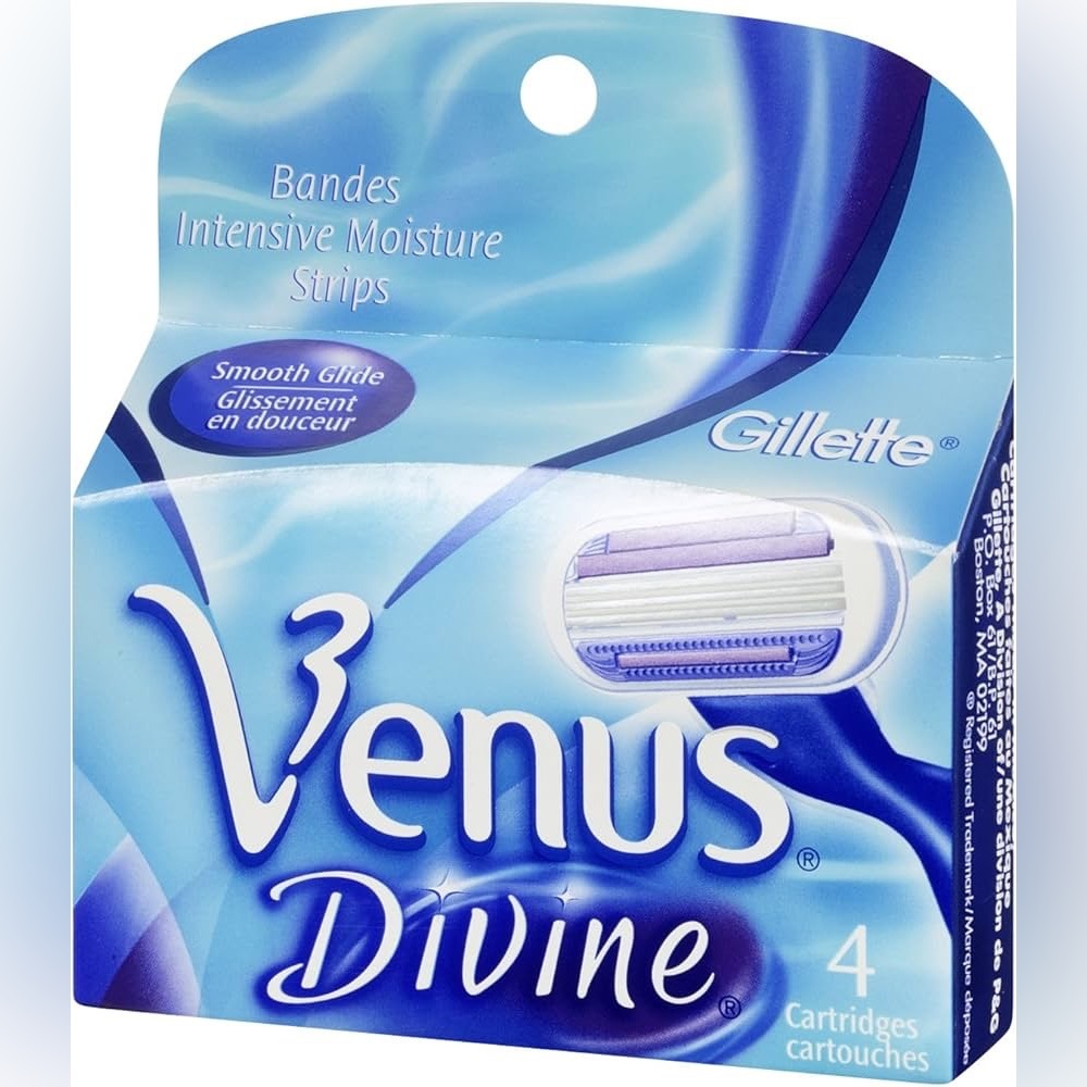 Gillette Venus Divine Cartridges - Blue